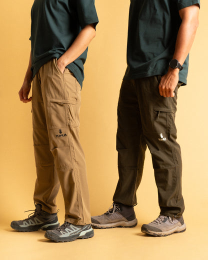 Alpine Light Flex Kaki– Pantalones de Escalada de Nylon