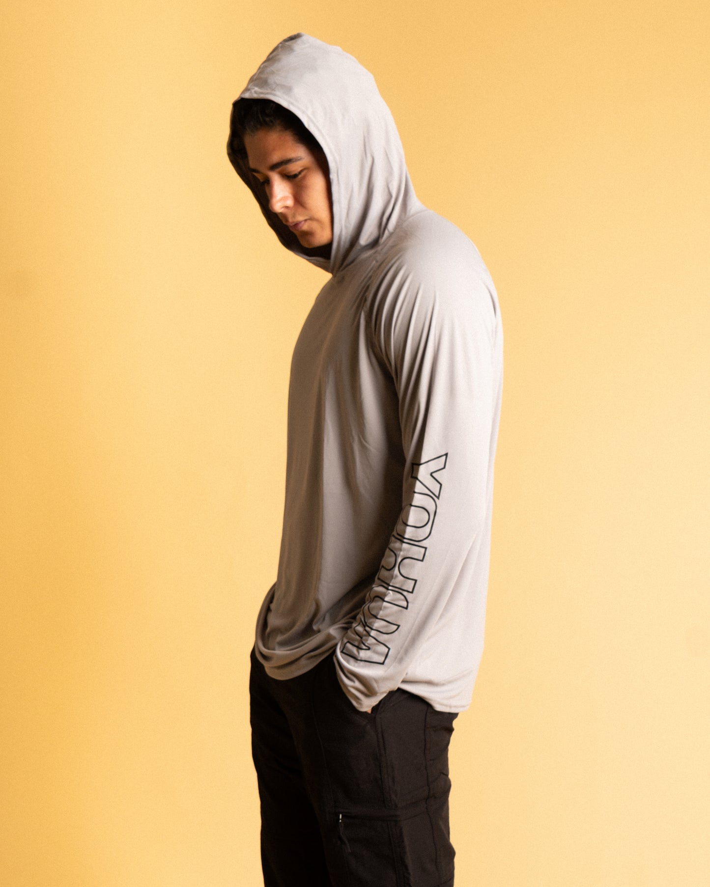 Sun Hoodie Yohua | Serie Híbrida UPF 50+ | Gris