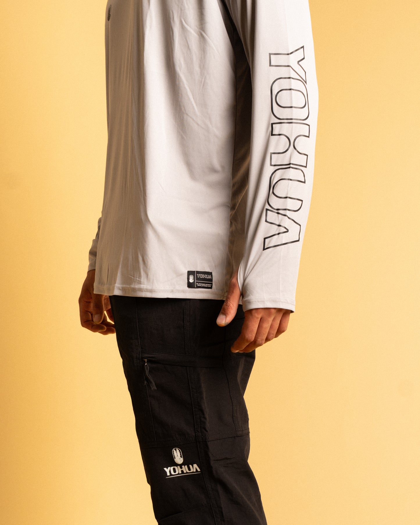 Sun Hoodie Yohua | Serie Híbrida UPF 50+ | Gris