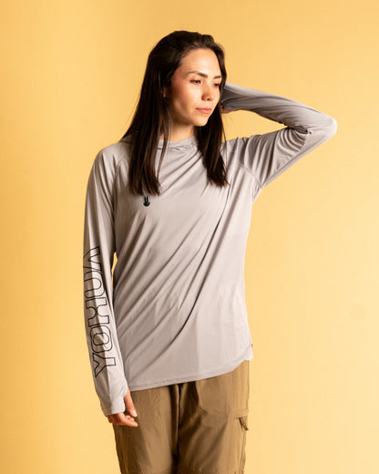 Sun Hoodie Yohua | Serie Híbrida UPF 50+ | Gris