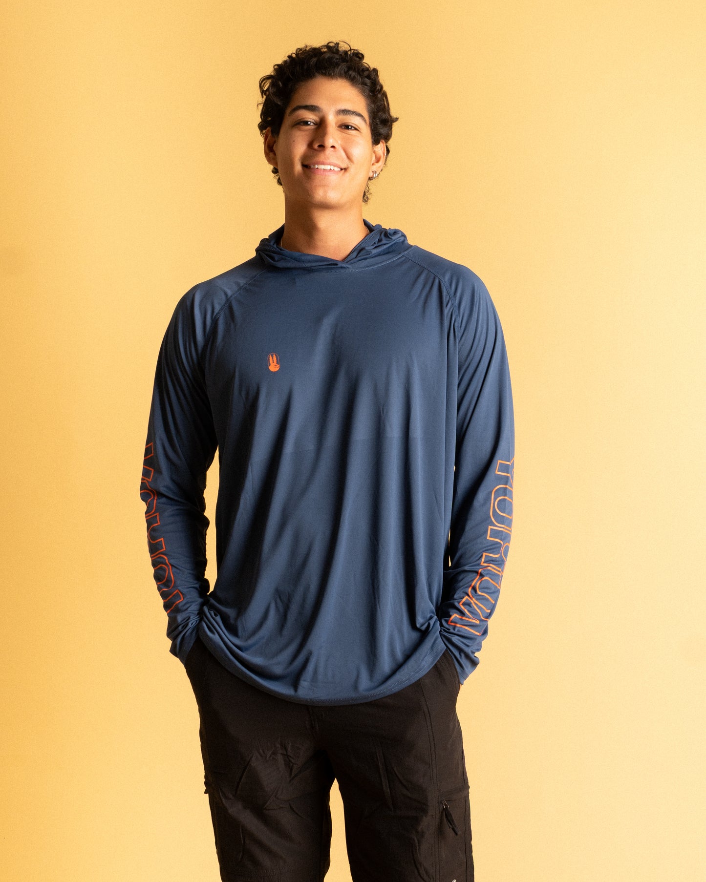 Sun Hoodie Yohua | Serie Híbrida UPF 50+ | Azul